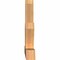 Ekena Millwork Saratoga Timber Gable Bracket, Western Red Cedar, 48"W x 24"H x 3 1/2"D x 3 1/2"F, 12/12 Pitch GBW048X24X0404SAR00SWR - alternate 4